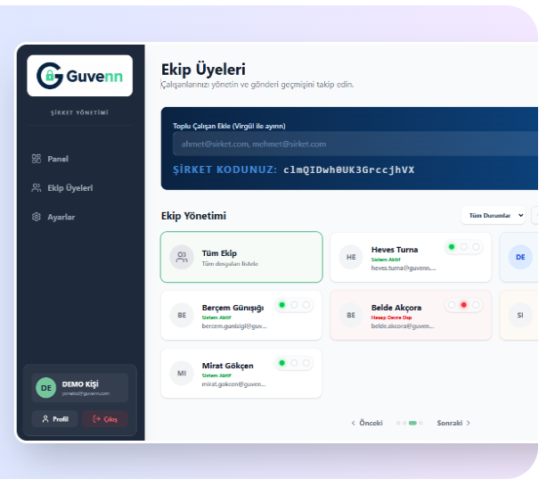 Guvenn - Güvenlik Platformu